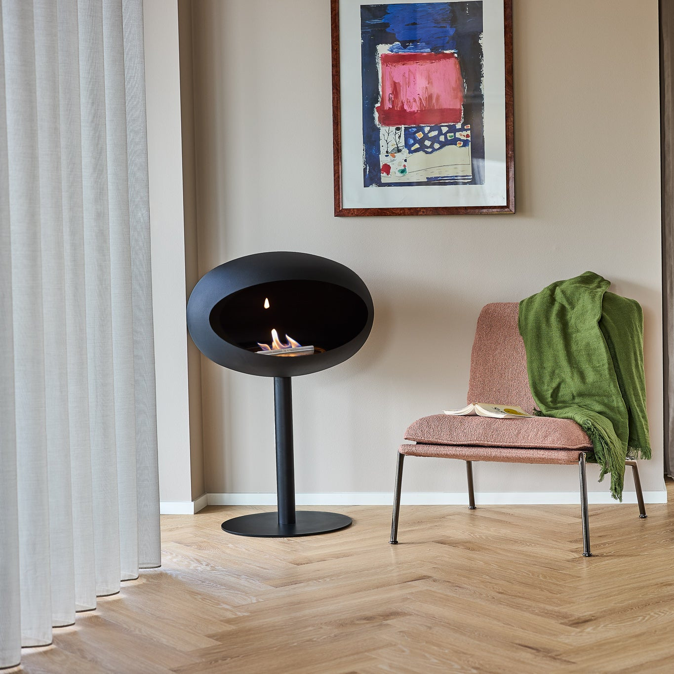 Le Feu - Ground Steel Base