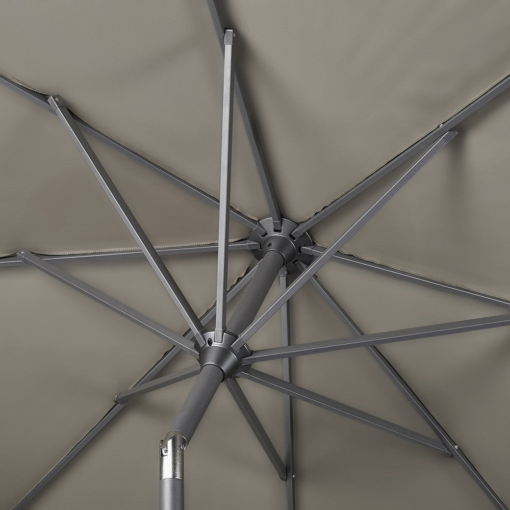 Riva 2.5m Round Taupe Parasol