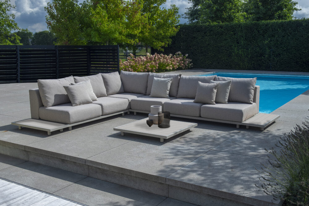 Vallon Corner Sofa Set with Coffee Table