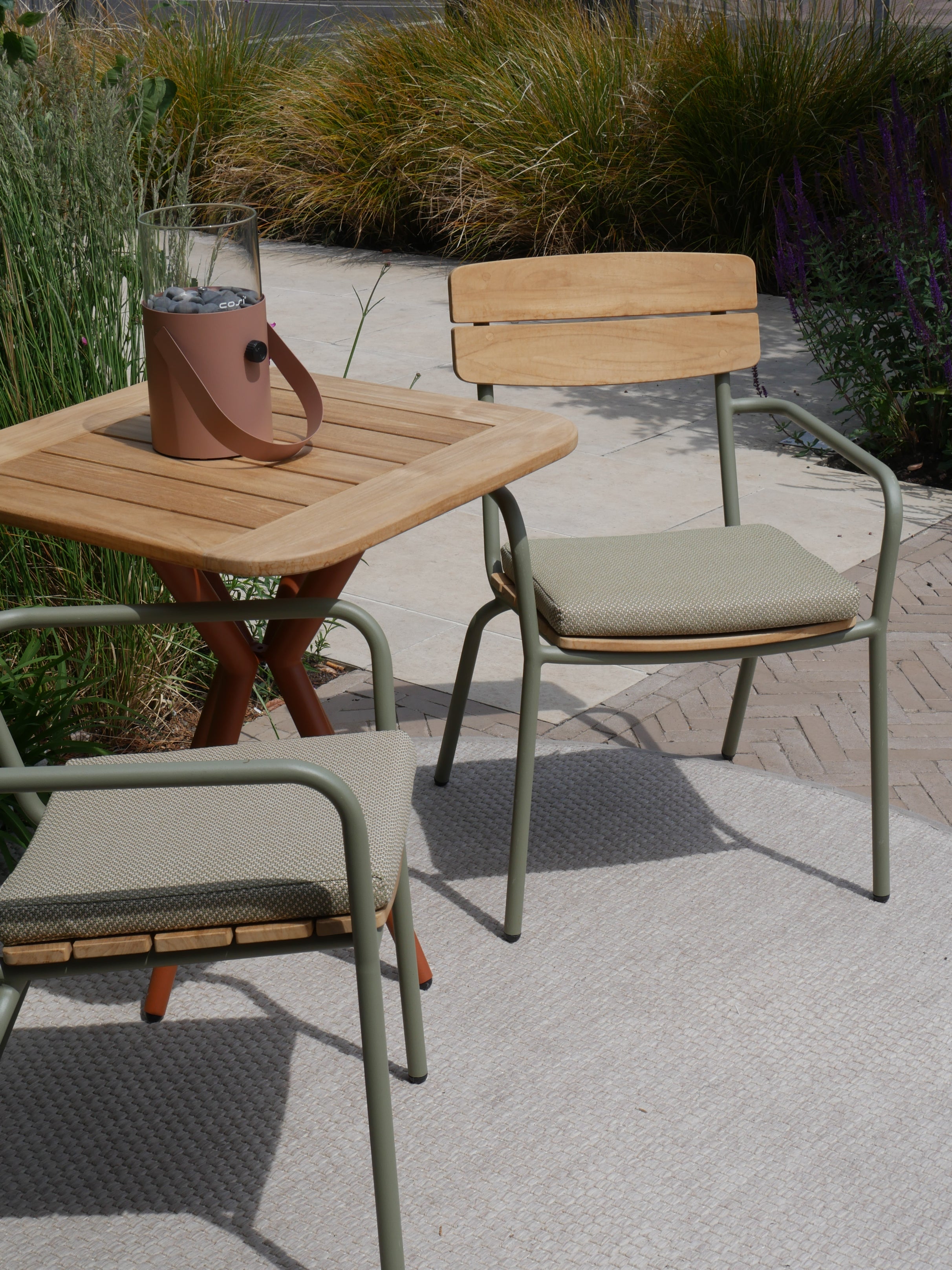 Camogli Teak Bistro Dining Set