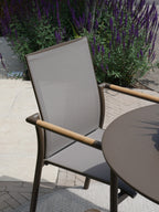 Vernazza Dining Table with Baiona Dining Chairs