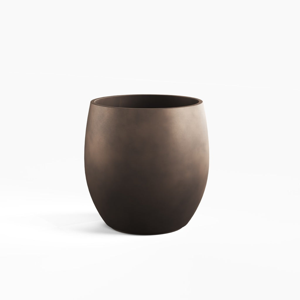 Bronze Aurora Round Planter