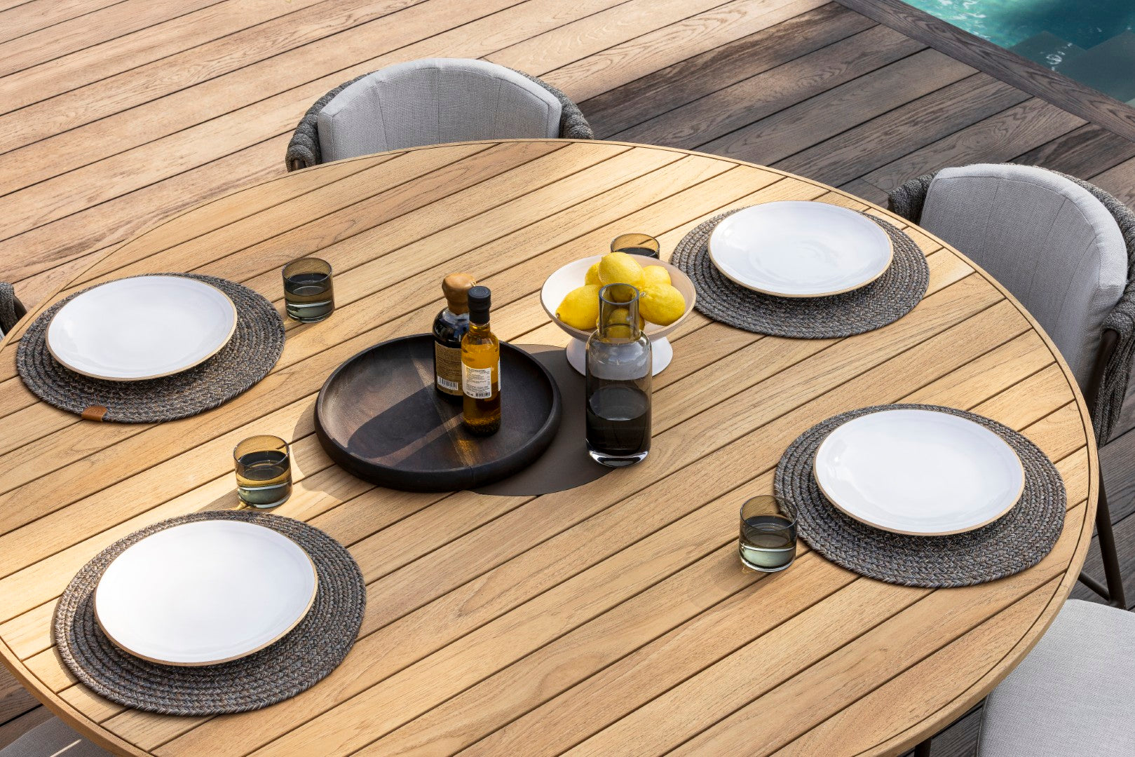 Genua/Loreto 6 Seat Bar Dining Set