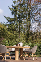 Bolzano/Barrel Garden Dining Set