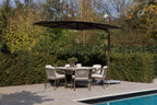 Vince 3.5m Cantilever Parasol with 95kg Base
