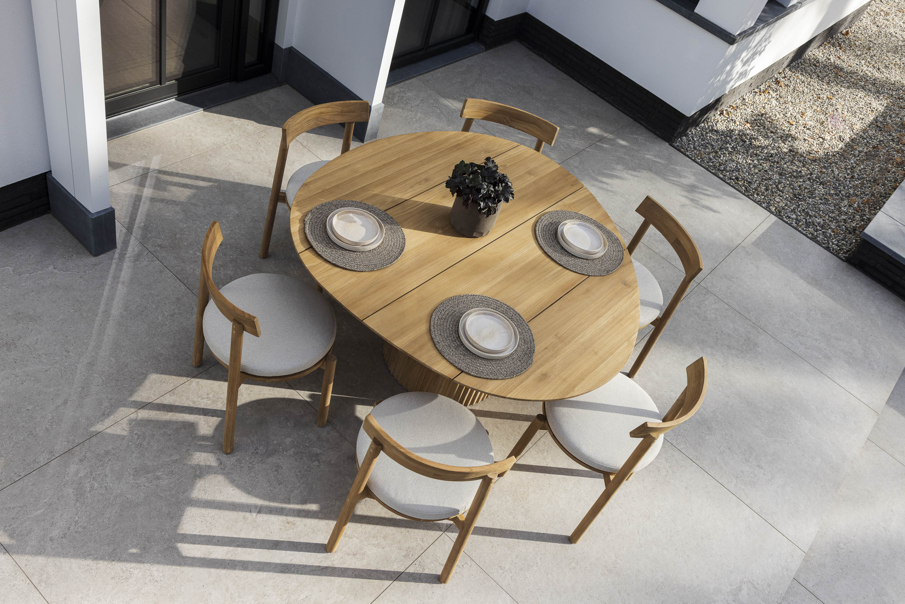 Agulo/Venezia Teak Garden Dining Set