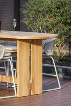 Teak Valeria/Calobra Garden Dining Set