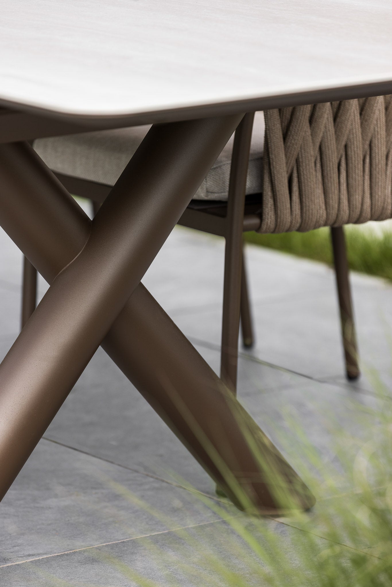Maratea/Hydra 8 Seat Extending Dining Set (240-300cm)