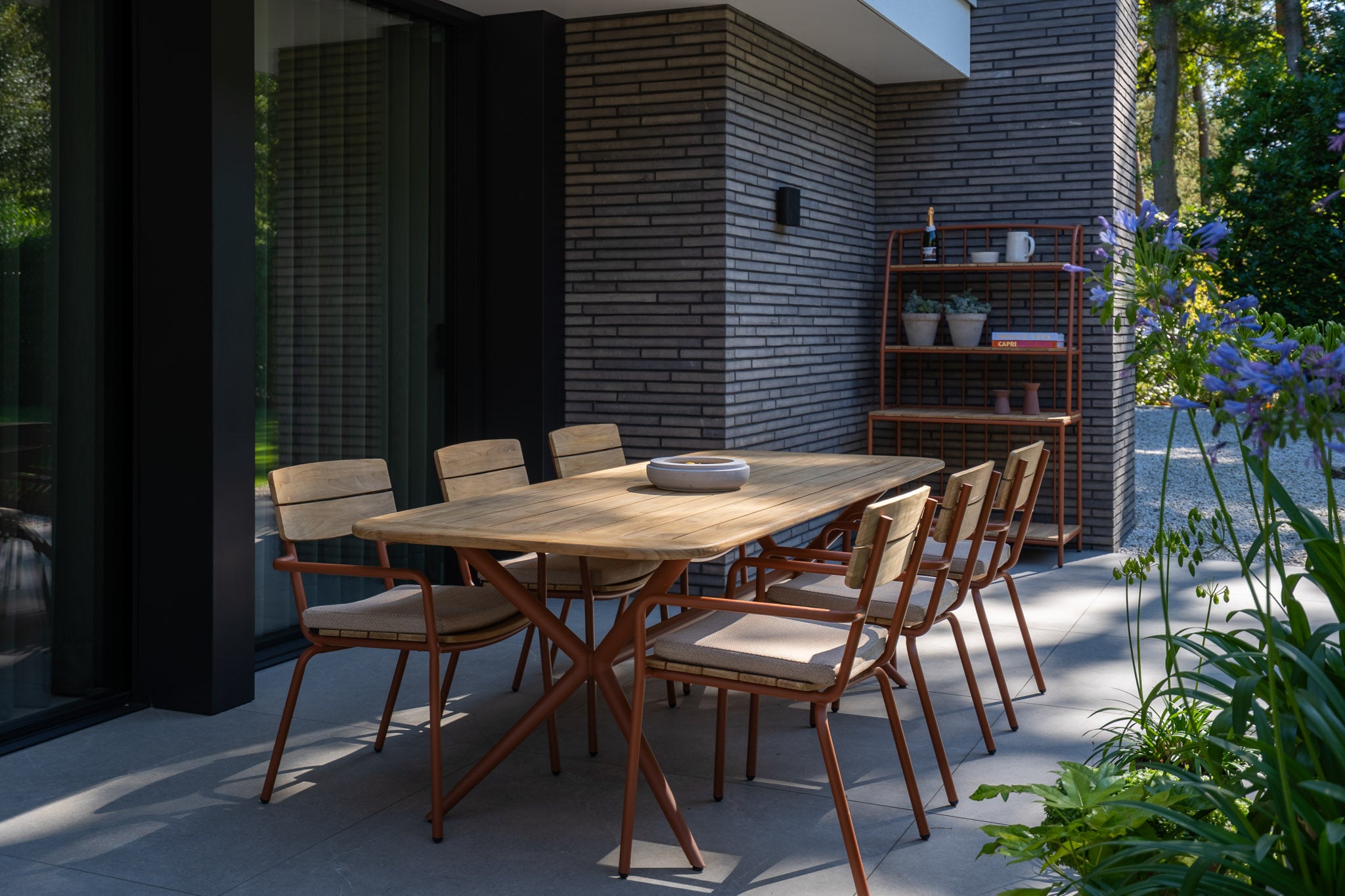 Camogli 6 Seat Garden Dining Set