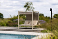 Cabana Daybed Lounger with Roof