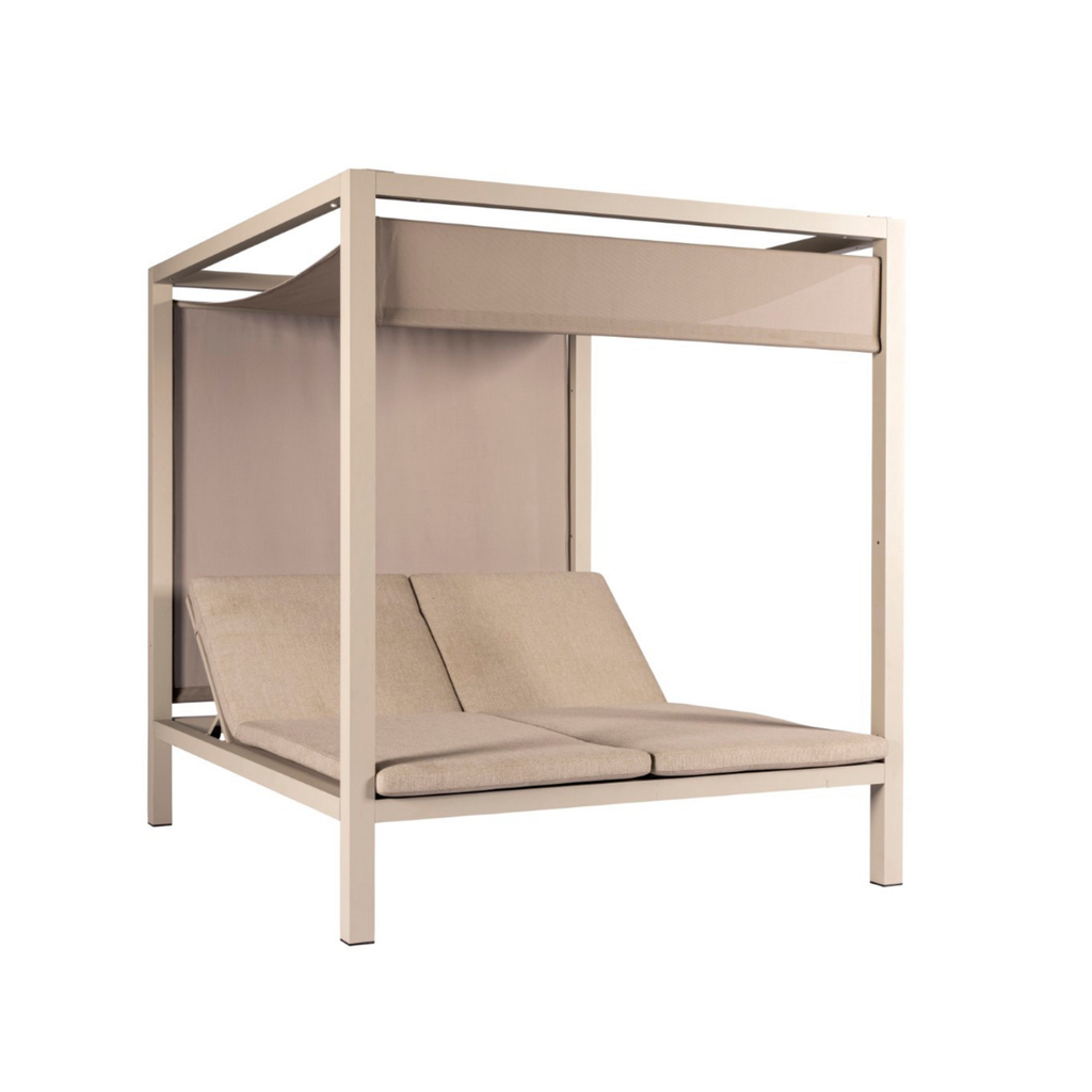Cabana Daybed Lounger with Roof