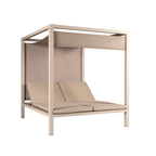 Cabana Daybed Lounger with Roof