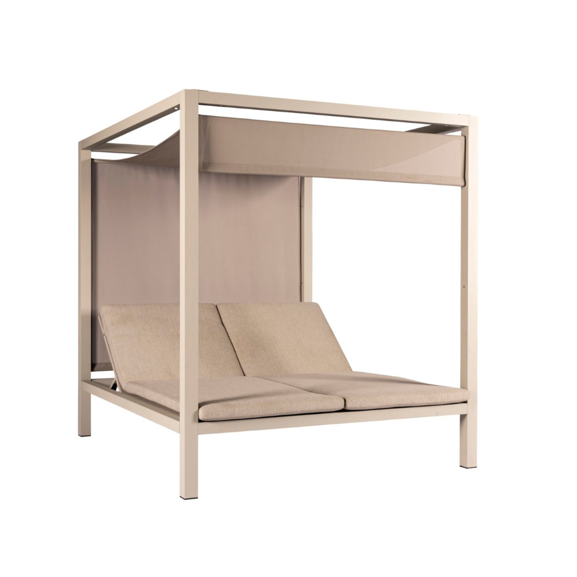 Cabana Daybed Lounger with Roof