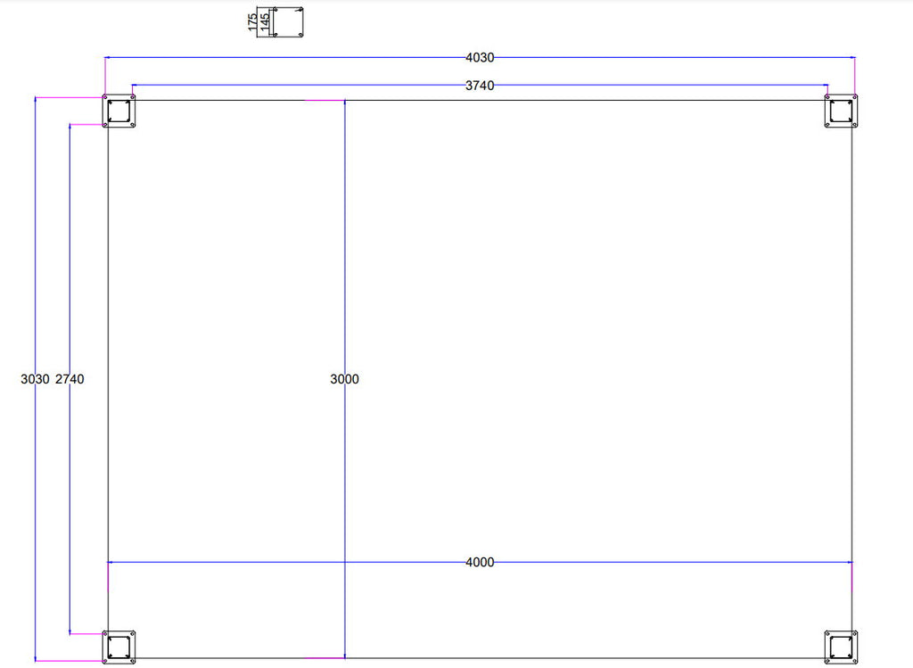 Saturn Aluminium Pergola