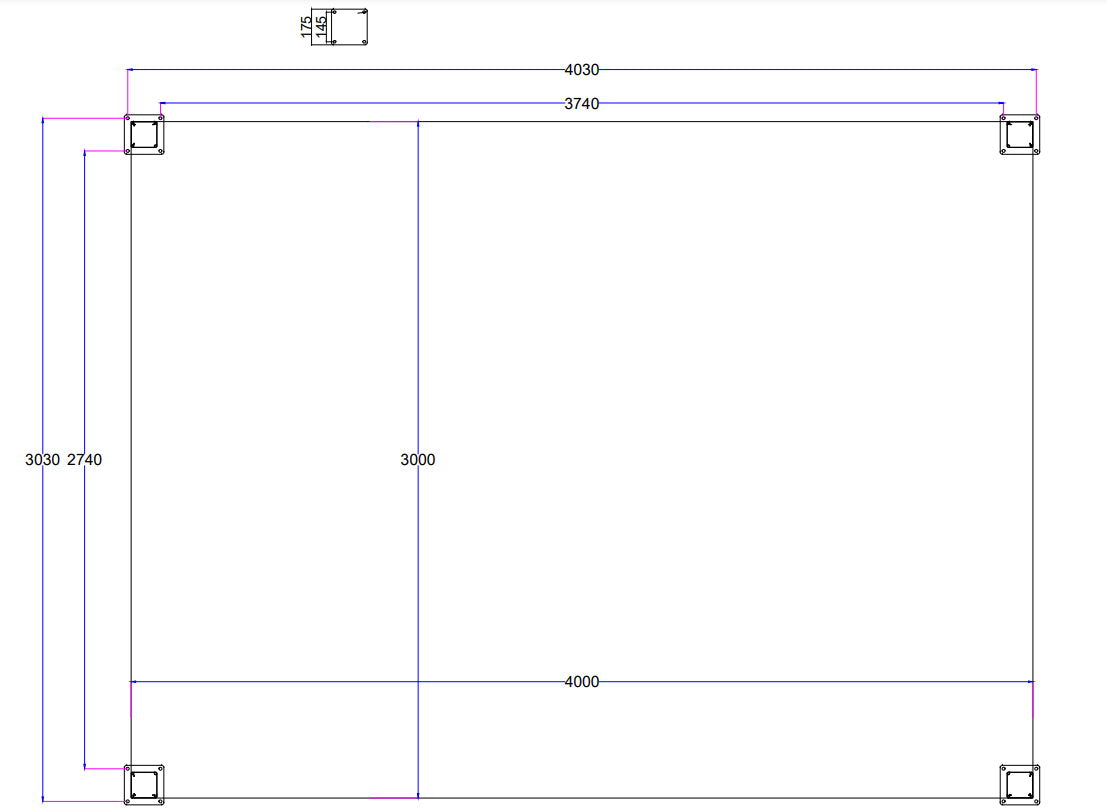 Saturn Aluminium Pergola