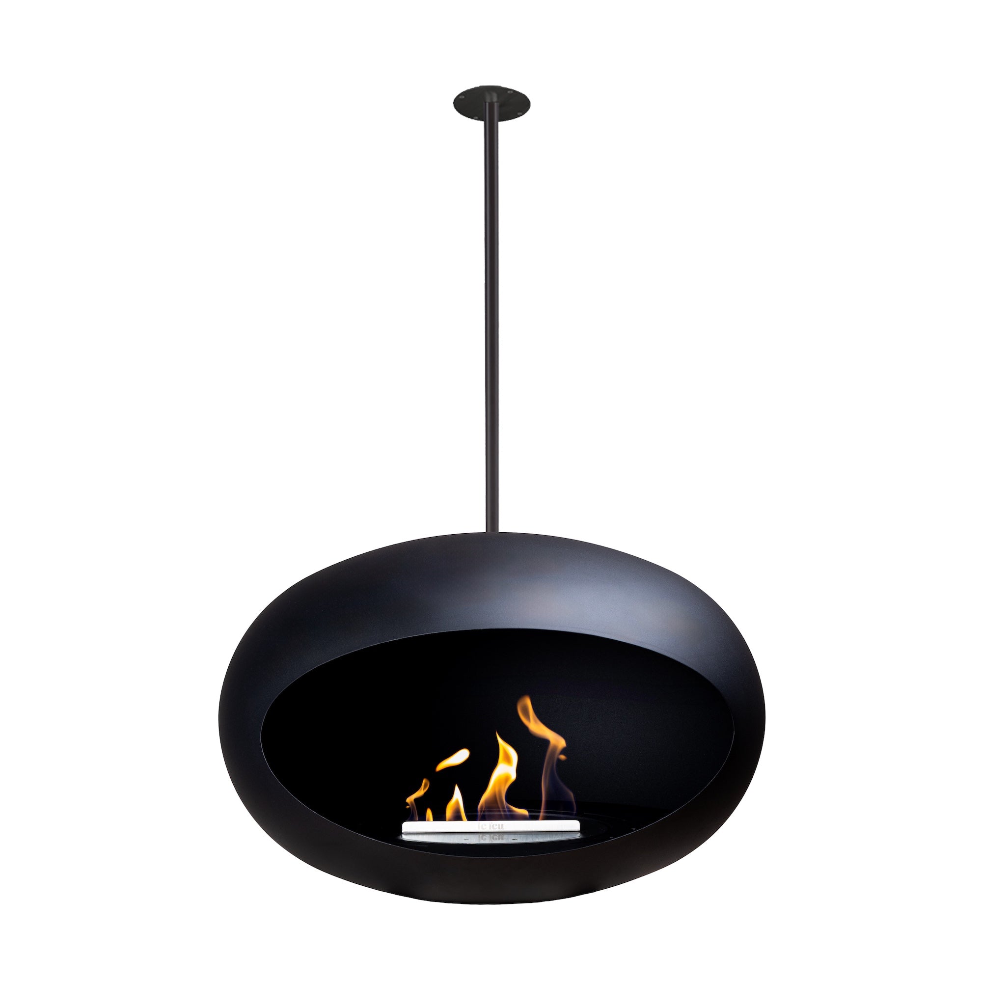 Dome 625 Black Sky Freestanding Fireplace