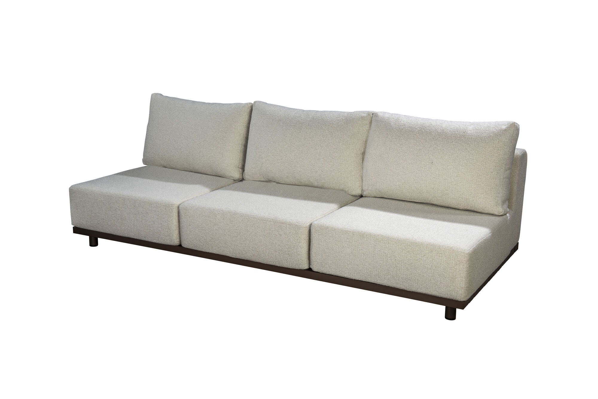 Vallon 3 Seater Sofa No Armrest