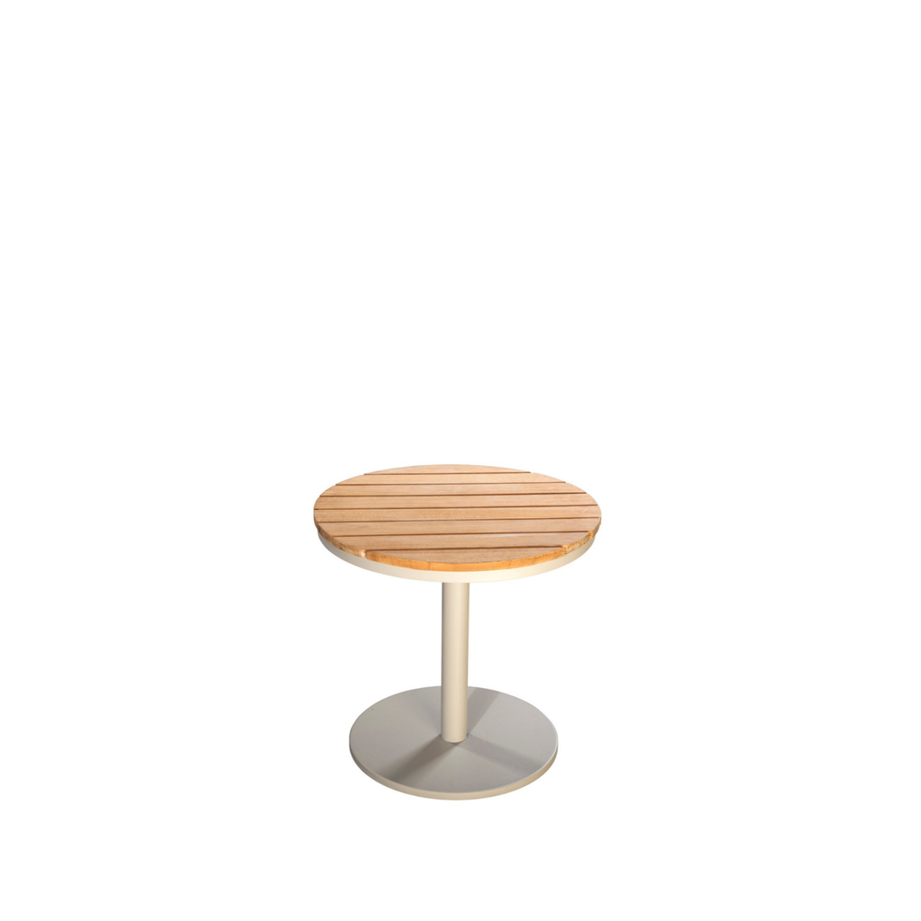 Nogales Lounge Chairs, Ottoman and Millor side table - Salix/Teak
