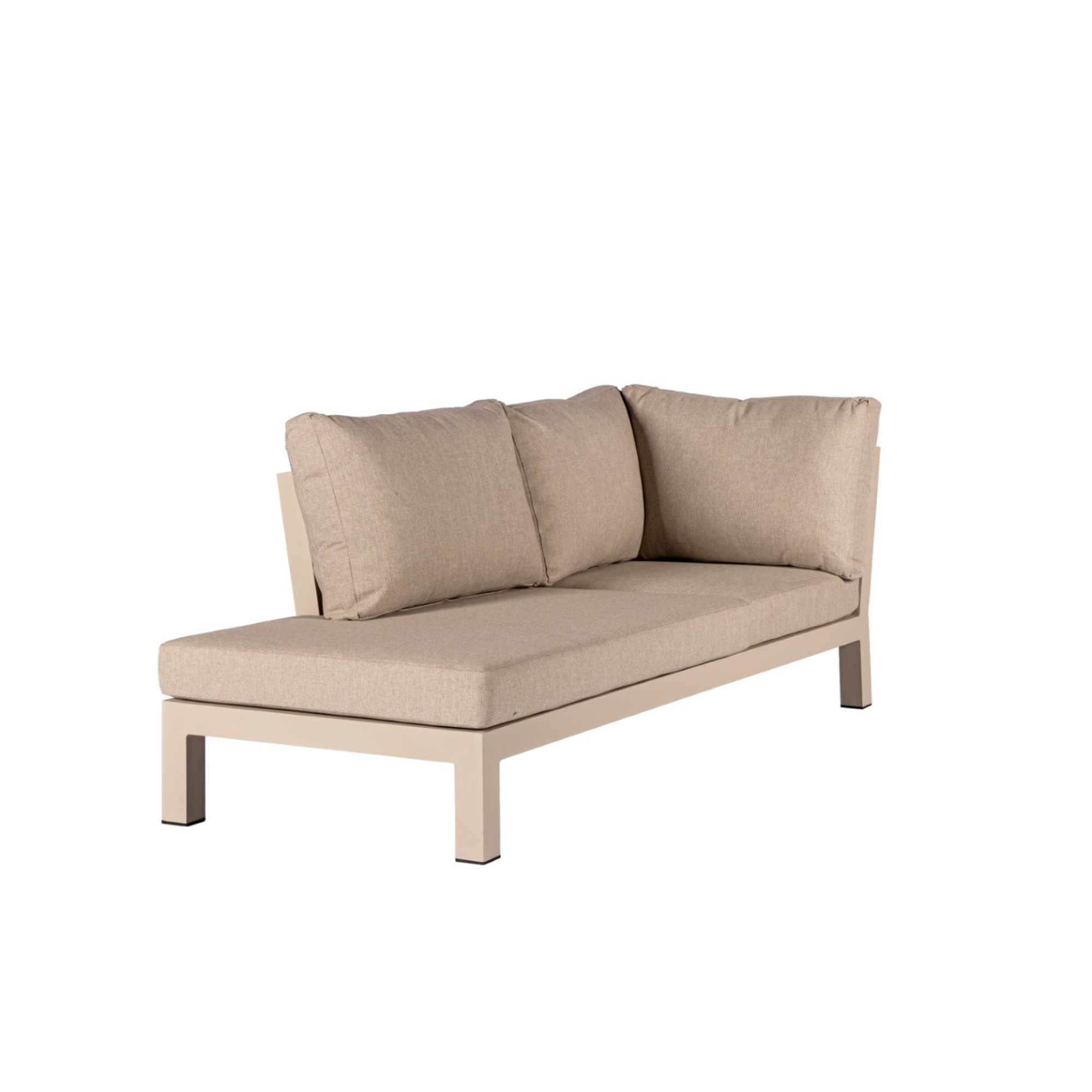 Midori Chaise Longue Ottoman