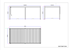 Saturn Aluminium Pergola