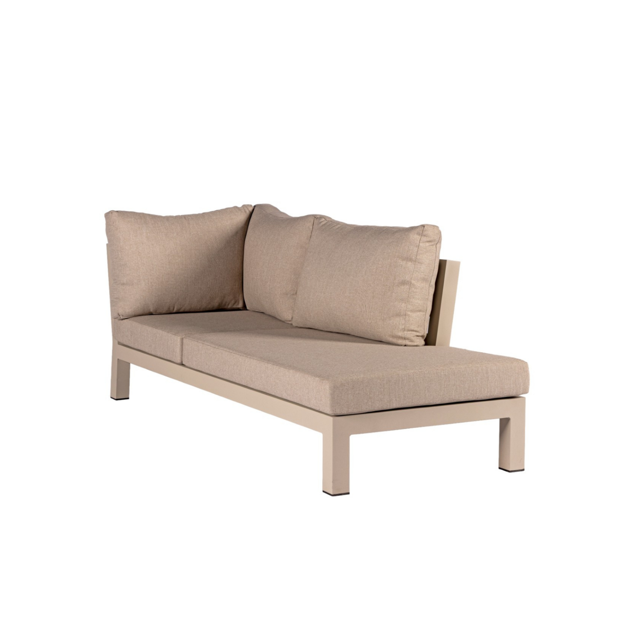 Midori Chaise Longue Ottoman