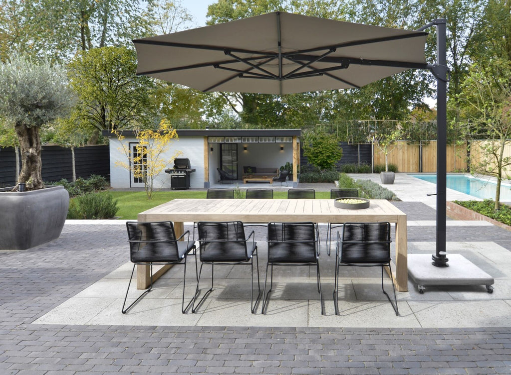 Vince parasol Ø350 Anthracite/Taupe