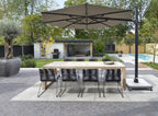 Vince parasol Ø350 Anthracite/Taupe