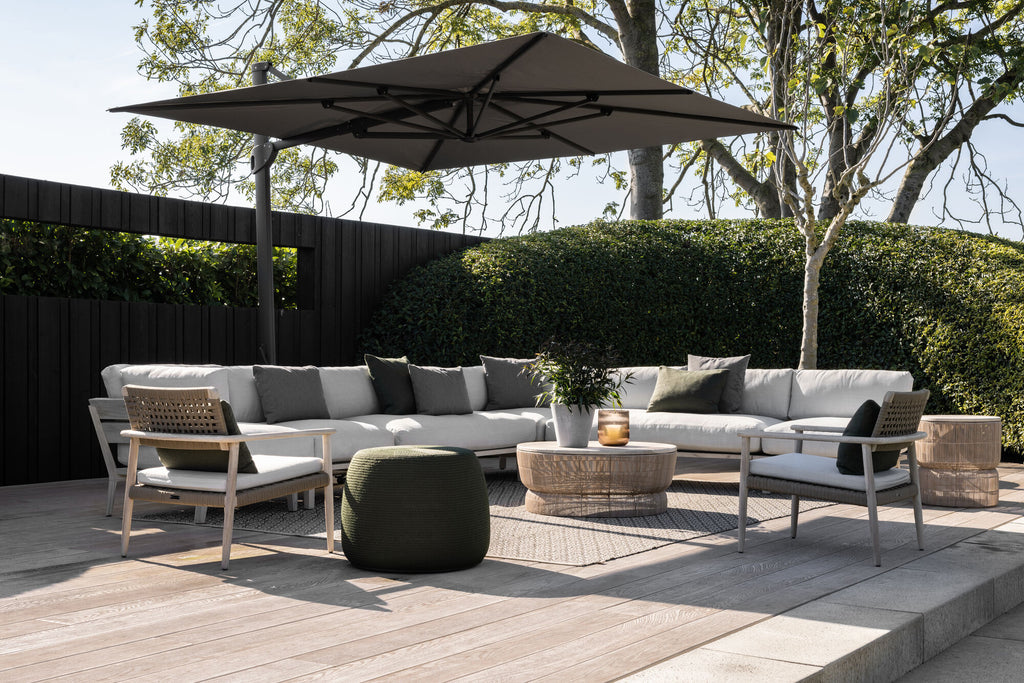 Vince 3m Cantilever Parasol with 95kg Base