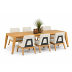 Hybrid 6 Seater Dining Set