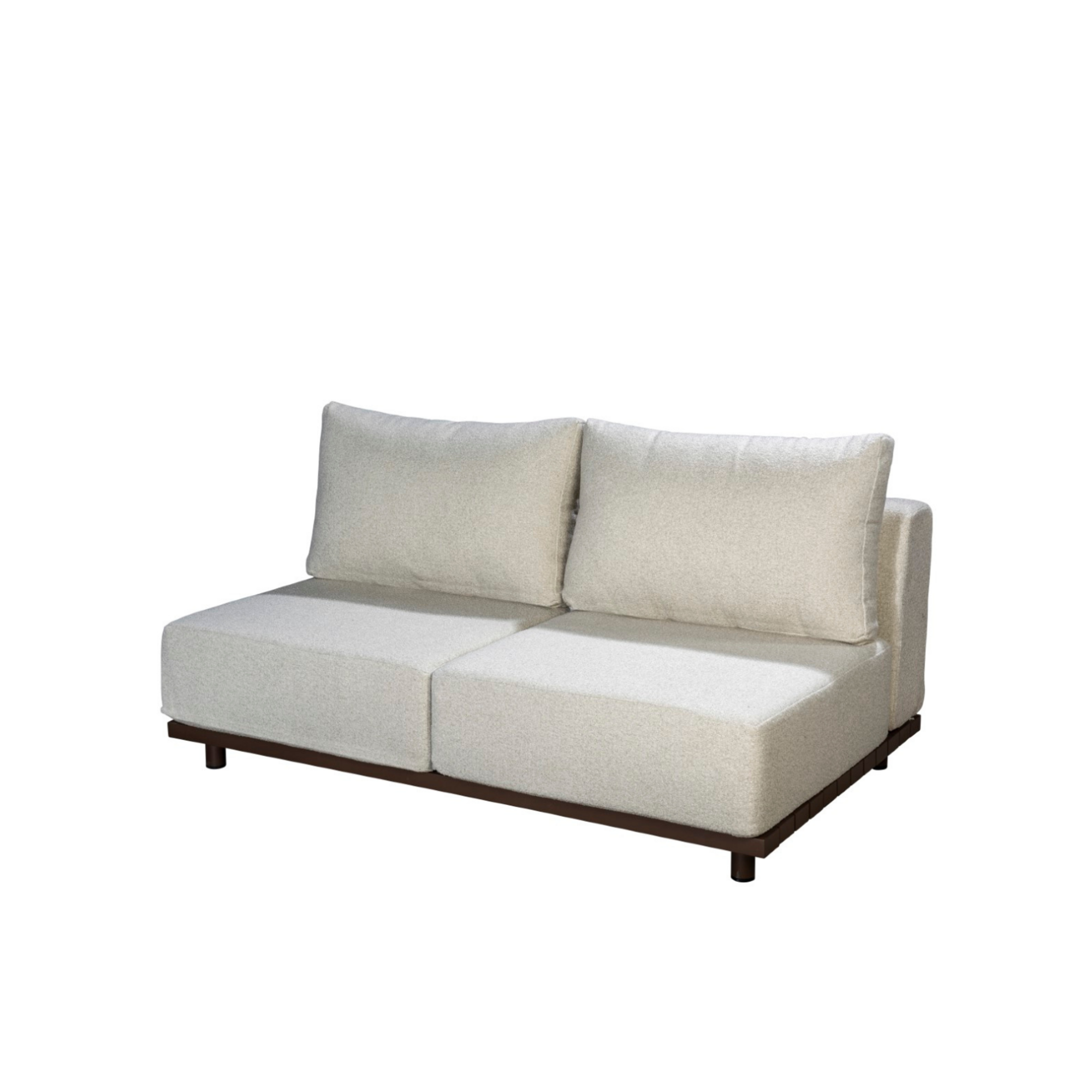 Vallon 2 Seater Sofa No Armrest