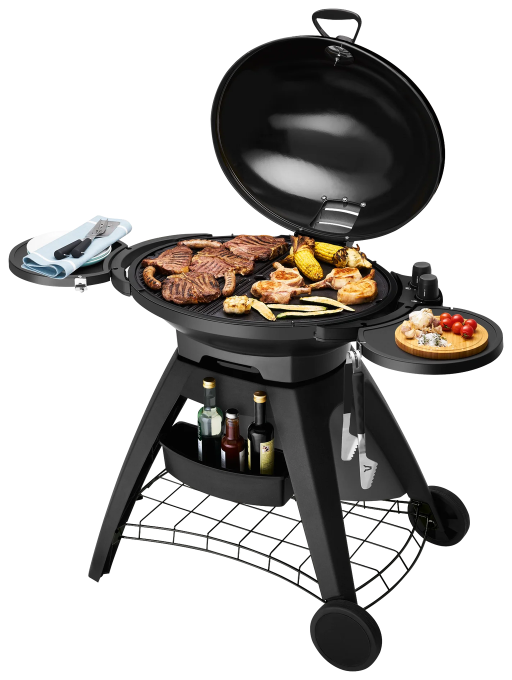Bigg BUGG® BBQ & Trolley - Black