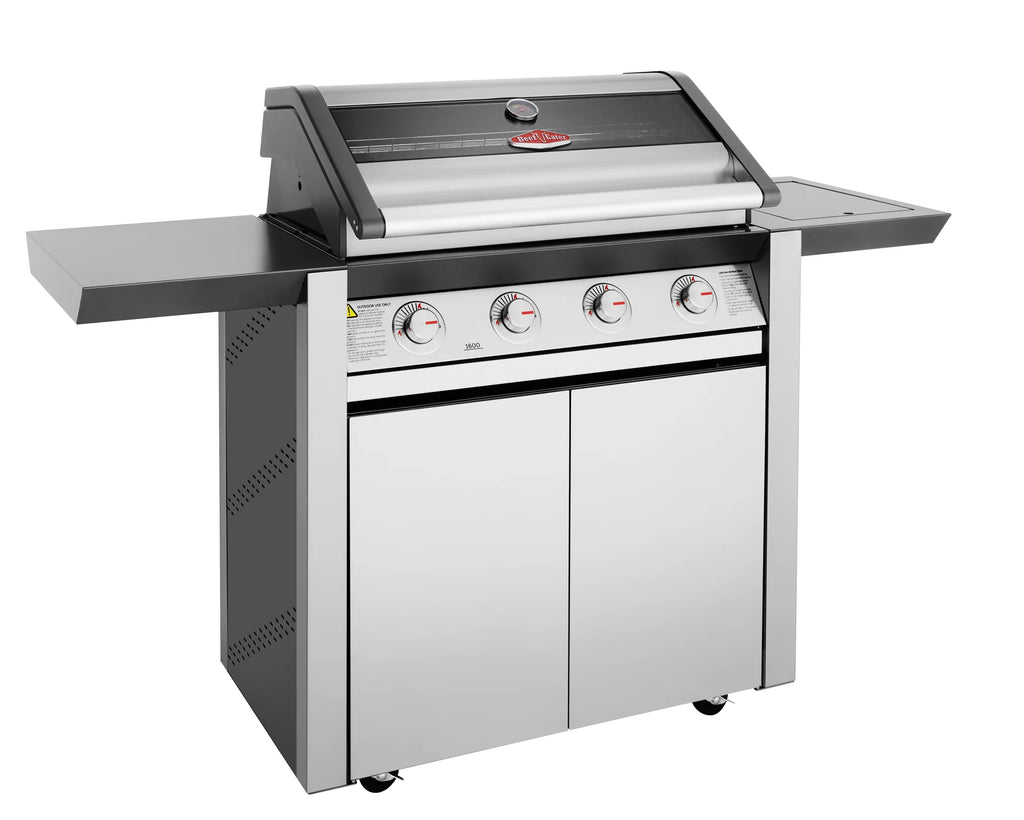 1600S Series - 4 Burner BBQ & Side Burner Trolley