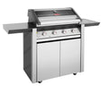 1600S Series - 4 Burner BBQ & Side Burner Trolley