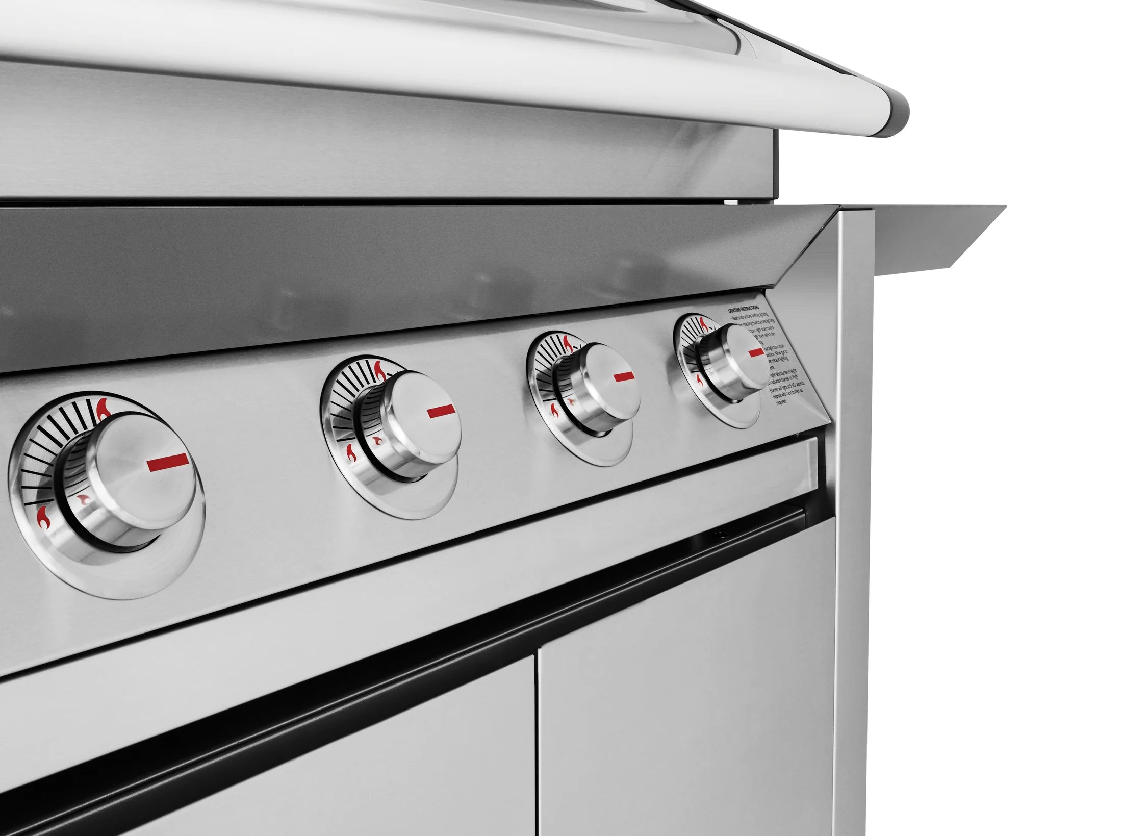 1600S Series - 4 Burner BBQ & Side Burner Trolley