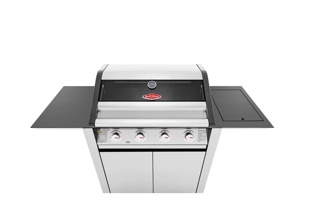 1600S Series - 4 Burner BBQ & Side Burner Trolley
