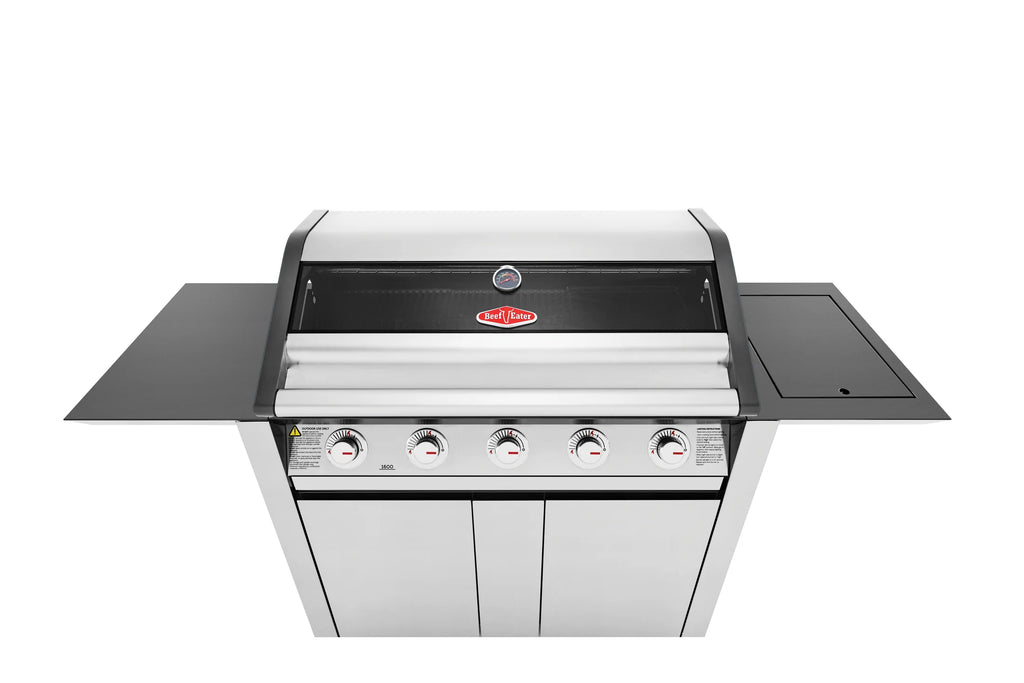 1600S Series - 5 Burner BBQ & Side Burner Trolley