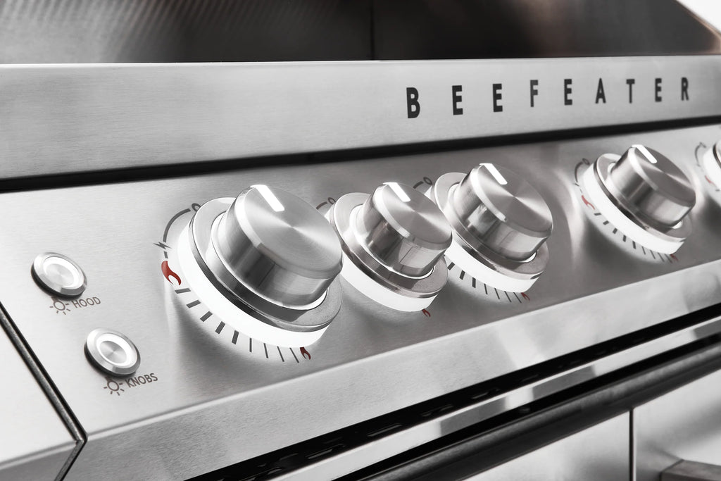 7000 Series Premium 5 Burner BBQ & Side Burner Trolley