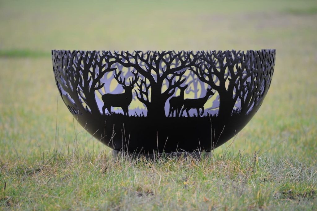English Country Firepit Bowl