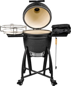 Grill Guru Prime Medium Kamado BBQ | Matt Black