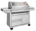 7000 Series Premium 5 Burner BBQ & Side Burner Trolley