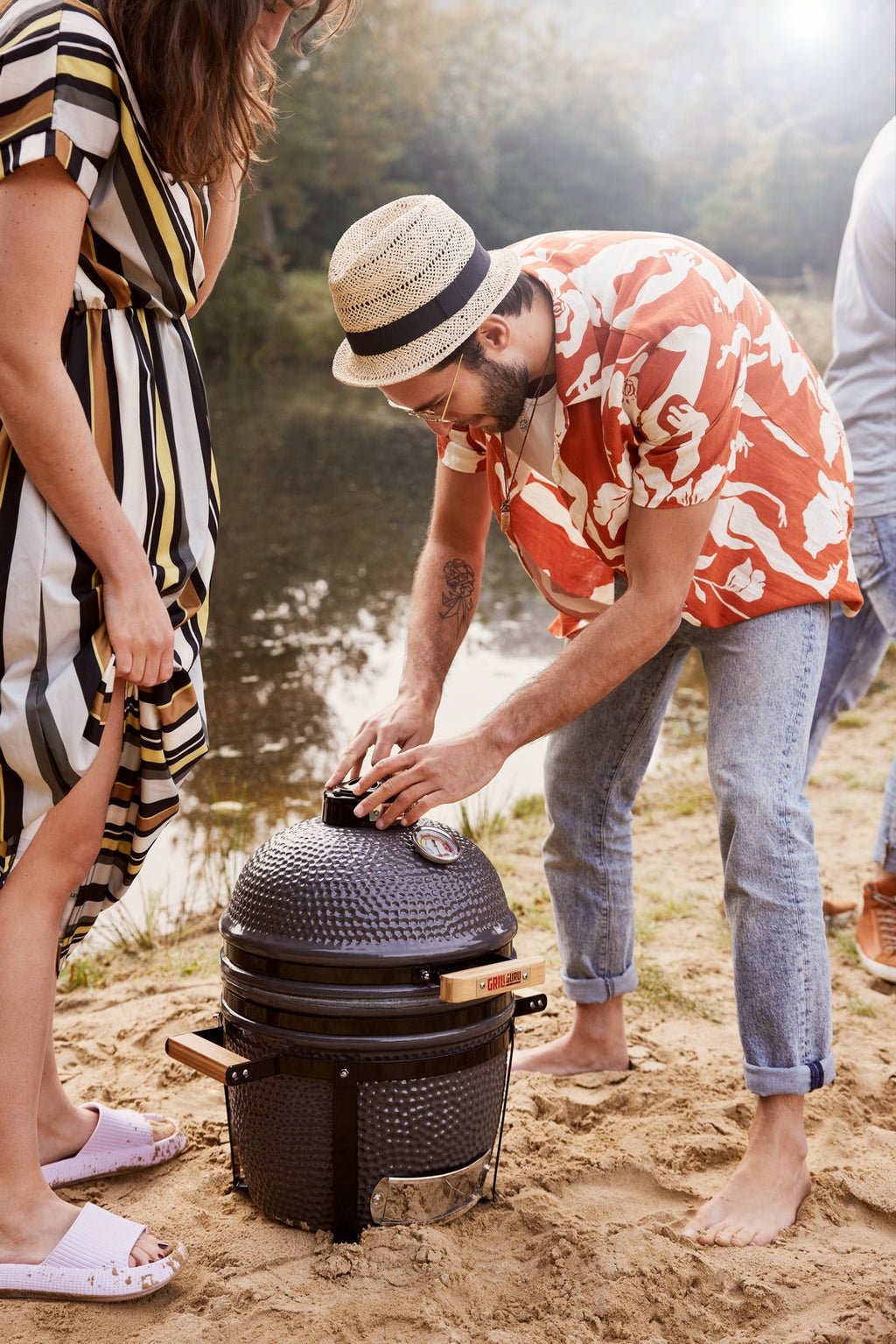 Grill Guru Prime Compact Kamado BBQ | Matt Black