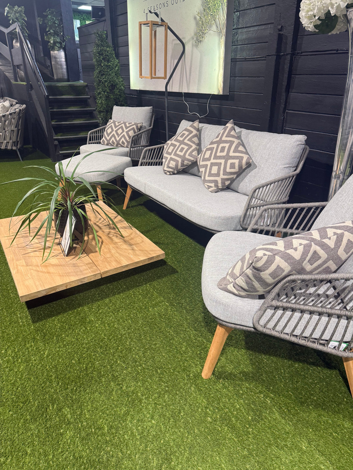 Ancorra Sofa Set with Coffee Table