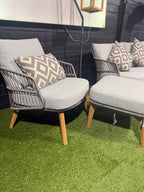 Ancorra Sofa Set with Coffee Table
