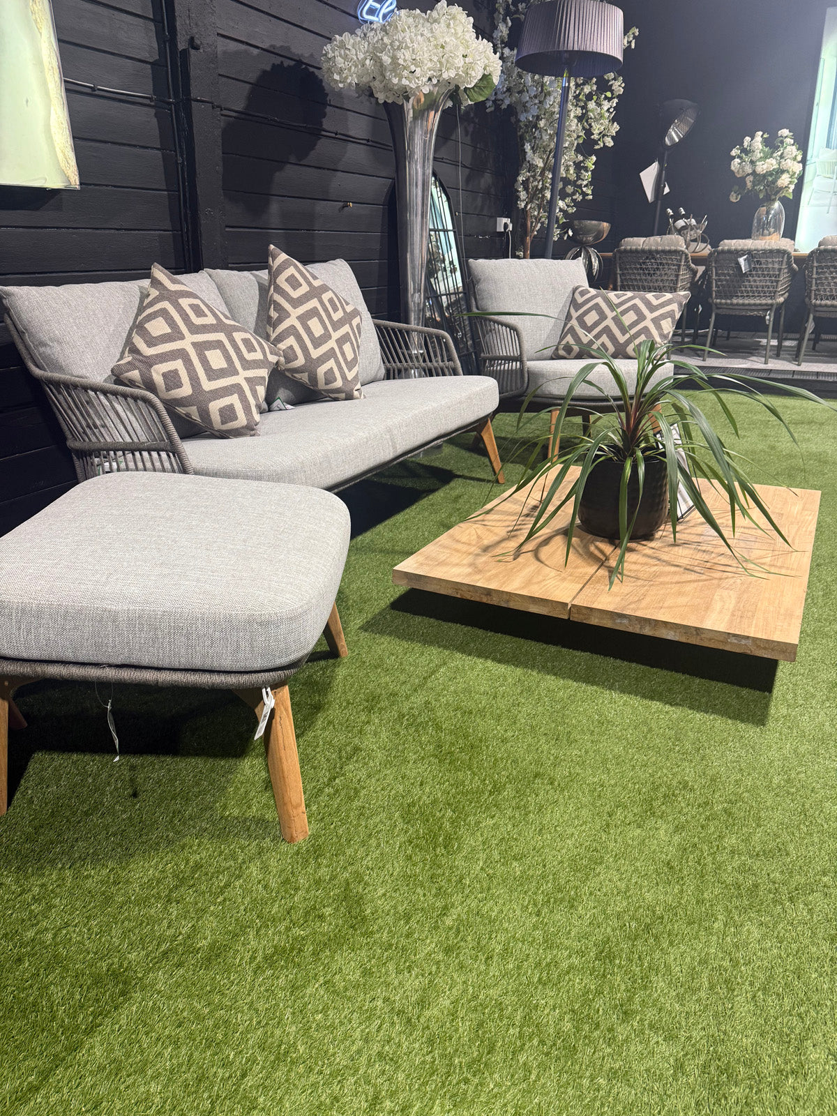 Ancorra Sofa Set with Coffee Table