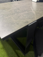 Foro 2.7m Dining Table with 6 Majinto Dining Chairs