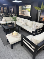 Midori Corner Sofa Set with Cosi Firepit Table