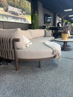 Murtoli Chaise Longue with Millor Side Tables
