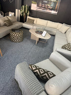Vallon Corner Sofa Suite with Cosi Firepit Coffee Table