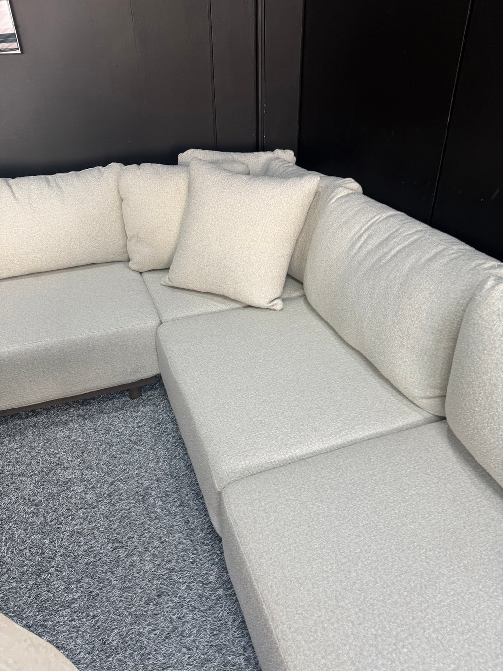 Vallon Corner Sofa Suite with Cosi Firepit Coffee Table