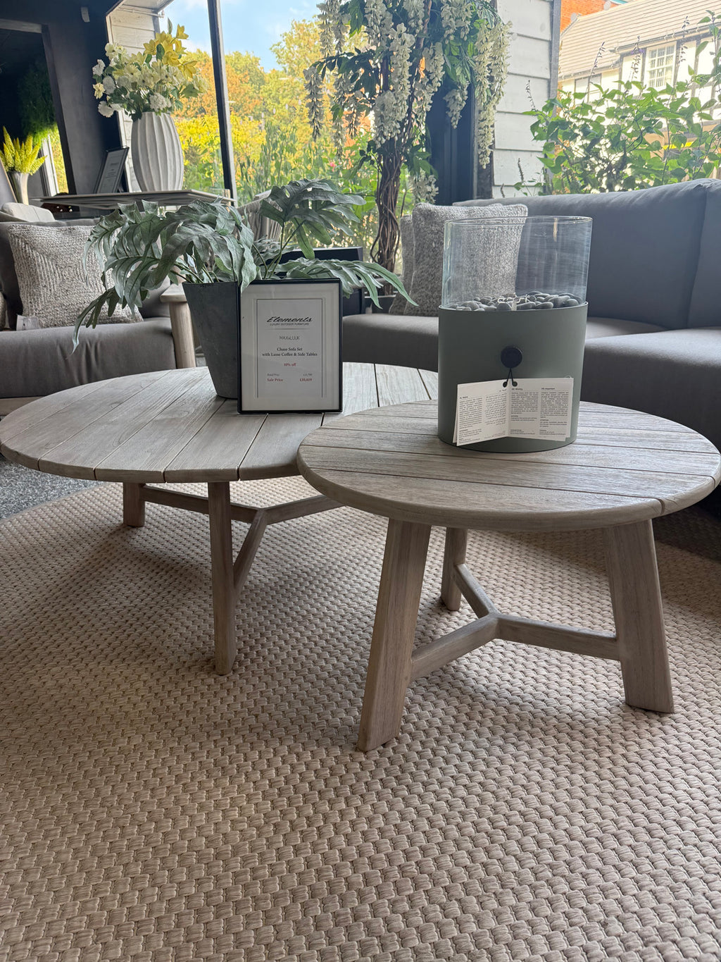 Chase Sofa Set with Lasse Coffee & Side Table